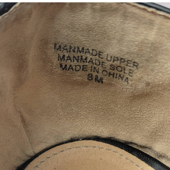 Loft Loafer Slid on Black with Mouth Bite detail - Picture 5 of 12